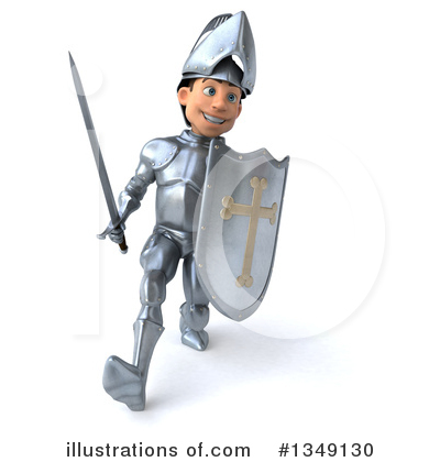 Caucasian Male Knight Clipart #1349130 by Julos