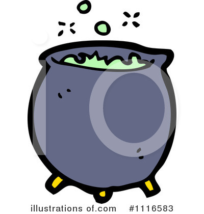 Royalty-Free (RF) Cauldron Clipart Illustration by lineartestpilot - Stock Sample #1116583