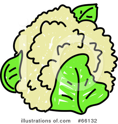 Royalty-Free (RF) Cauliflower Clipart Illustration by Prawny - Stock Sample #66132