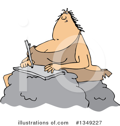 Royalty-Free (RF) Cave Woman Clipart Illustration by djart - Stock Sample #1349227