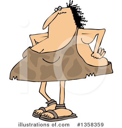 Royalty-Free (RF) Cave Woman Clipart Illustration by djart - Stock Sample #1358359