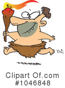 Caveman Clipart #1046848 by toonaday
