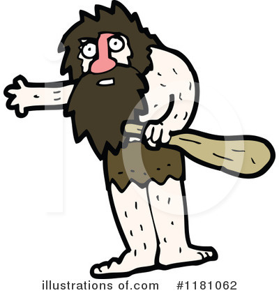 Caveman Clipart #1181062 by lineartestpilot