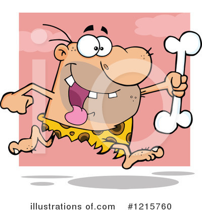 Caveman Clipart #1215760 by Hit Toon
