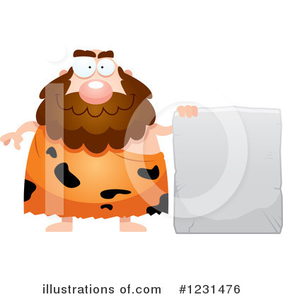 Royalty-Free (RF) Caveman Clipart Illustration by Cory Thoman - Stock Sample #1231476