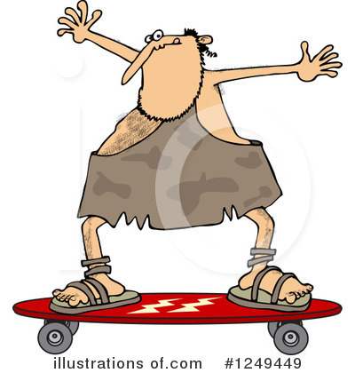 Skateboard Clipart #1249449 by djart