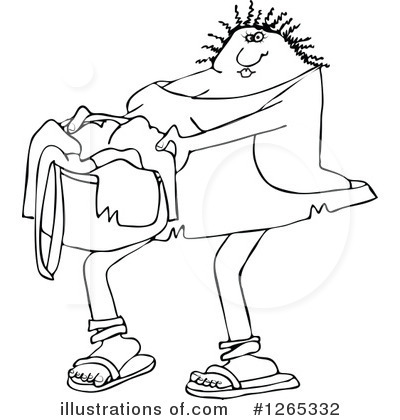 Royalty-Free (RF) Caveman Clipart Illustration by djart - Stock Sample #1265332