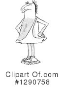 Caveman Clipart #1290758 by djart