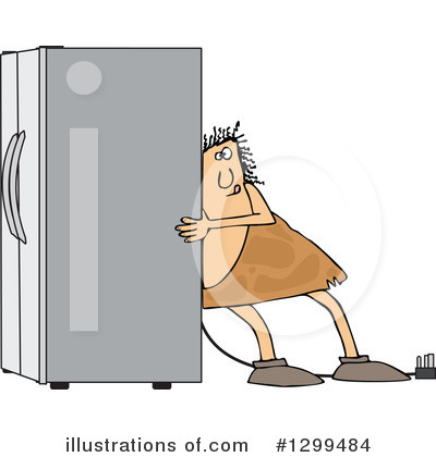 Refrigerator Clipart #1299484 by djart