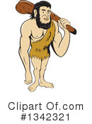 Caveman Clipart #1342321 by patrimonio