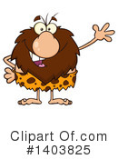 Caveman Clipart #1403825 by Hit Toon