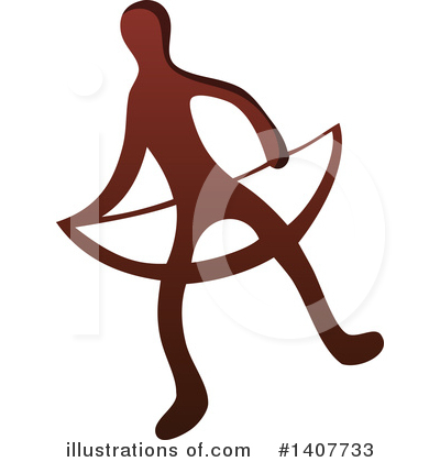 Archery Clipart #1407733 by visekart