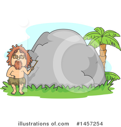 Royalty-Free (RF) Caveman Clipart Illustration by BNP Design Studio - Stock Sample #1457254