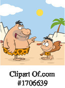 Caveman Clipart #1706639 by Hit Toon