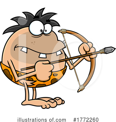 Royalty-Free (RF) Caveman Clipart Illustration by Hit Toon - Stock Sample #1772260