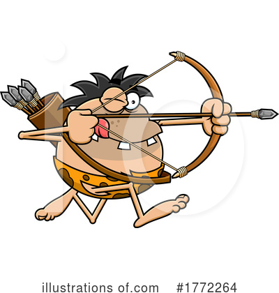 Royalty-Free (RF) Caveman Clipart Illustration by Hit Toon - Stock Sample #1772264