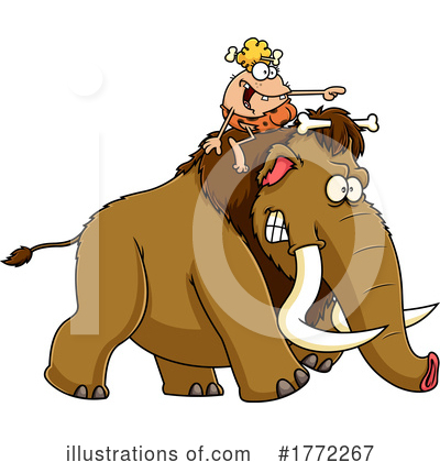 Caveman Clipart #1772267 by Hit Toon