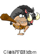 Caveman Clipart #1773318 by Hit Toon