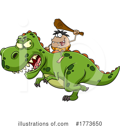 Tyrannosaurus Clipart #1773650 by Hit Toon