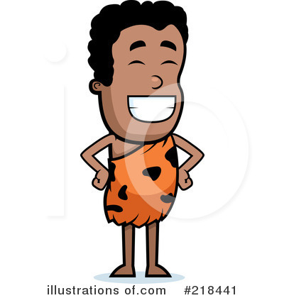 Royalty-Free (RF) Caveman Clipart Illustration by Cory Thoman - Stock Sample #218441