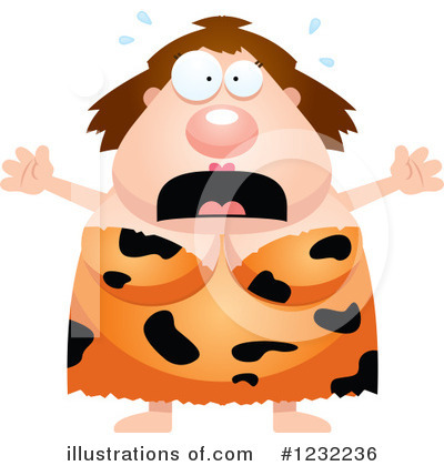 Royalty-Free (RF) Cavewoman Clipart Illustration by Cory Thoman - Stock Sample #1232236