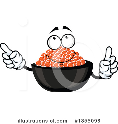 Royalty-Free (RF) Caviar Clipart Illustration by Vector Tradition SM - Stock Sample #1355098