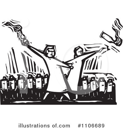 Royalty-Free (RF) Celebrating Clipart Illustration by xunantunich - Stock Sample #1106689