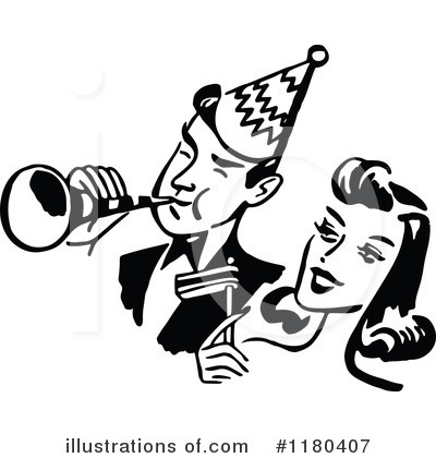 Royalty-Free (RF) Celebration Clipart Illustration by Prawny Vintage - Stock Sample #1180407