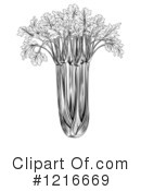 Celery Clipart #1216669 by AtStockIllustration