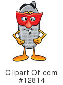 Cell Phone Character Clipart #12814 by Mascot Junction