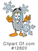 Cell Phone Character Clipart #12820 by Toons4Biz