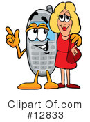 Cell Phone Character Clipart #12833 by Toons4Biz