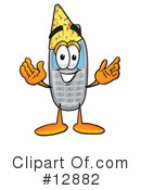 Cell Phone Character Clipart #12882 by Mascot Junction