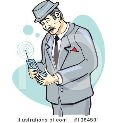 Telephone Clipart #1064501 by Andy Nortnik