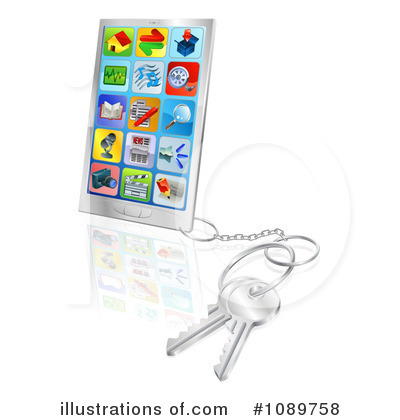 Key Clipart #1089758 by AtStockIllustration