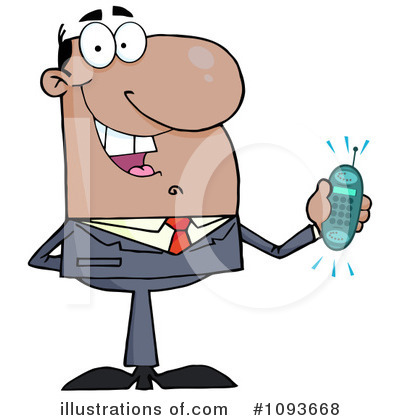 Businessman Clipart #1093668 by Hit Toon