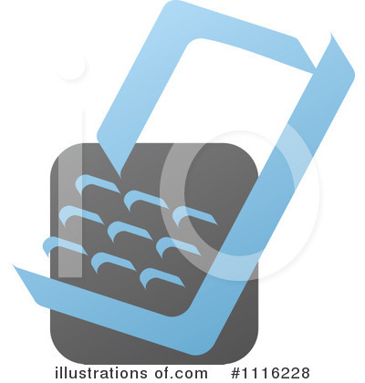 Cell Phone Clipart #1116228 by elena