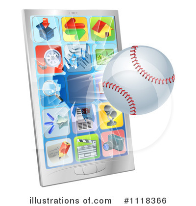 Baseball Clipart #1118366 by AtStockIllustration
