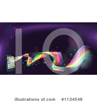Rainbows Clipart #1134548 by AtStockIllustration