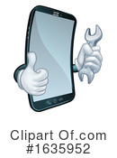 Cell Phone Clipart #1635952 by AtStockIllustration