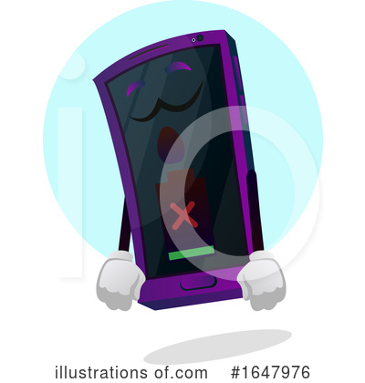 Royalty-Free (RF) Cell Phone Clipart Illustration by Morphart Creations - Stock Sample #1647976