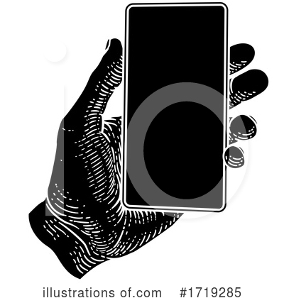 Royalty-Free (RF) Cell Phone Clipart Illustration by AtStockIllustration - Stock Sample #1719285