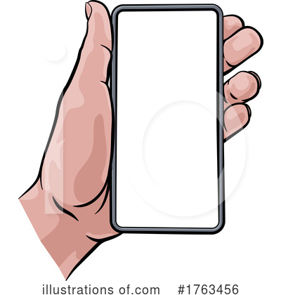 Royalty-Free (RF) Cell Phone Clipart Illustration by AtStockIllustration - Stock Sample #1763456