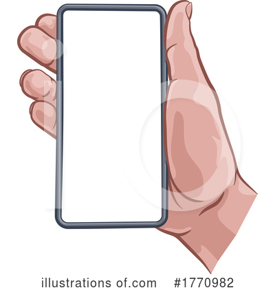Royalty-Free (RF) Cell Phone Clipart Illustration by AtStockIllustration - Stock Sample #1770982