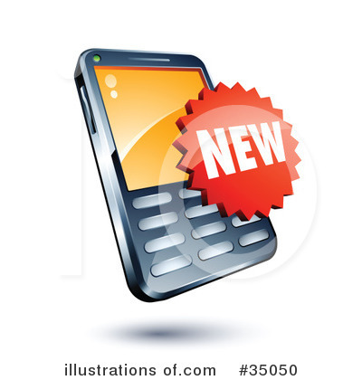 Cell Phone Clipart #35050 by beboy