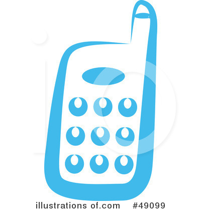Cell Phone Clipart #49099 by Prawny