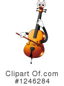 Cello Clipart #1246284 by BNP Design Studio