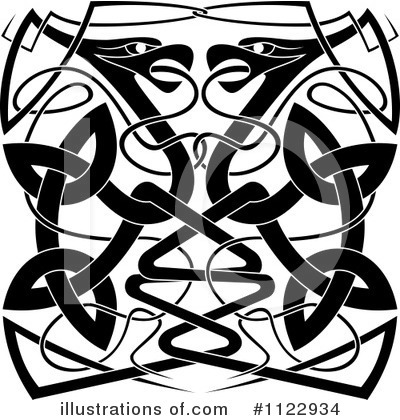 Royalty-Free (RF) Celtic Clipart Illustration by Vector Tradition SM - Stock Sample #1122934