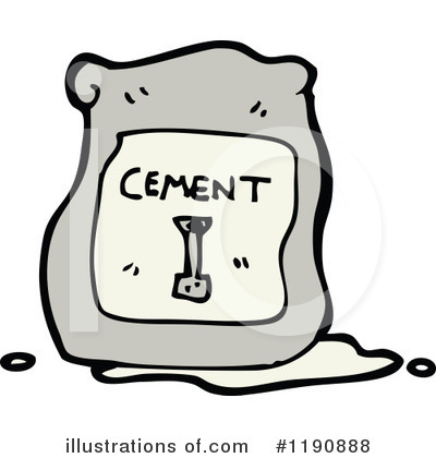 Royalty-Free (RF) Cement Clipart Illustration by lineartestpilot - Stock Sample #1190888