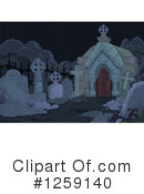 Cemetery Clipart #1259140 by Pushkin